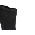 Bota Galocha Pega Forte Preto/Amarelo C.Medio N.37 S/Forro
