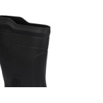 Bota Galocha Pega Forte Preto/Amarelo C.Medio N.40 S/Forro