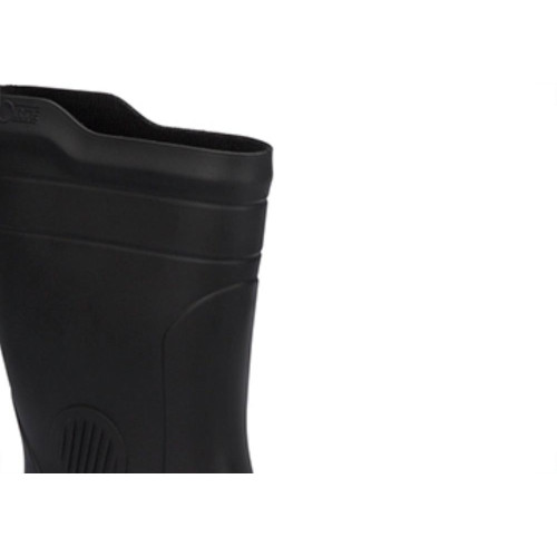 Bota Galocha Pega Forte Preto/Amarelo C.Medio N.40 S/Forro