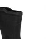 Bota Galocha Pega Forte Preto/Amarelo C.Medio N.42 S/Forro