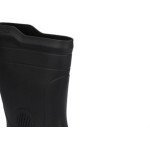 Bota Galocha Pega Forte Preto/Amarelo C.Medio N.45 S/Forro