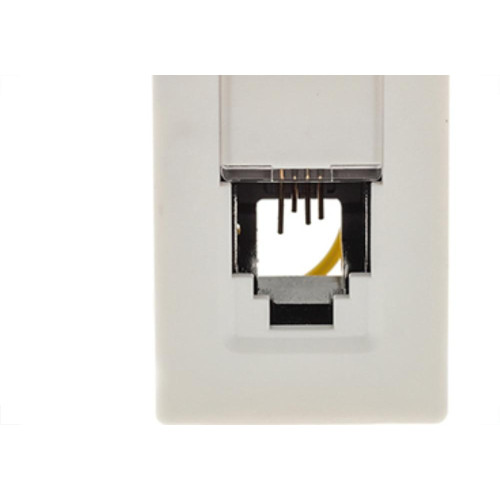 Modulo Pial Plus+ Branco 1Tomada  Rj11 4F 5010Bc