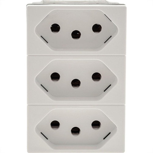 Modulo Pial Plus+ Branco 3Tom 615043Bc