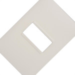 Espelho Placa Pial Plus+ Branco 4X2 1Mod.Horz 8501Bc