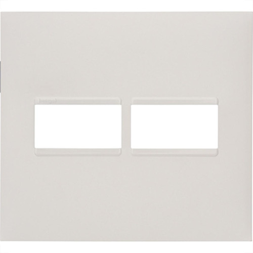 Espelho Placa Pial Plus+ Branco 4X4 2Mod.Horz 618511Bc
