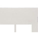 Espelho Placa Pial Plus+ Branco 4X4 2Mod.Horz 618511Bc