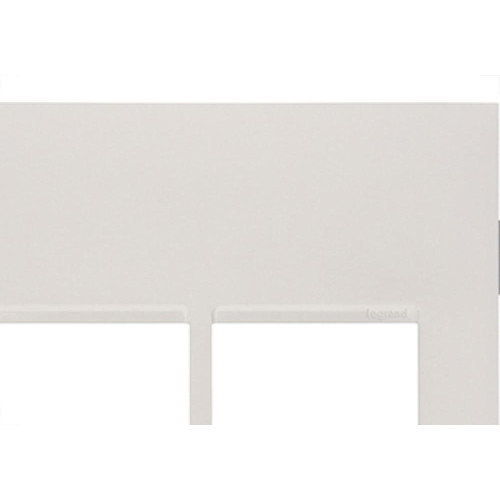 Espelho Placa Pial Plus+ Branco 4X4 2Mod.Horz 618511Bc