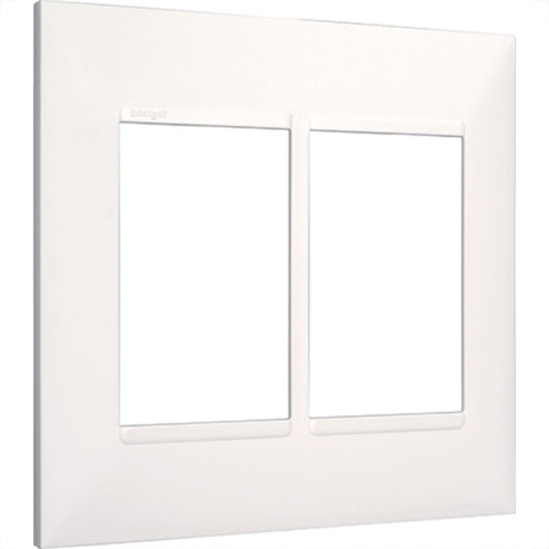 Espelho Placa Pial Plus+ Branco 4X4 6Mod.Horz 618516Bc