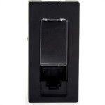 Modulo Pial Plus+ Preto 1Tomada  Rj45 5045Pt