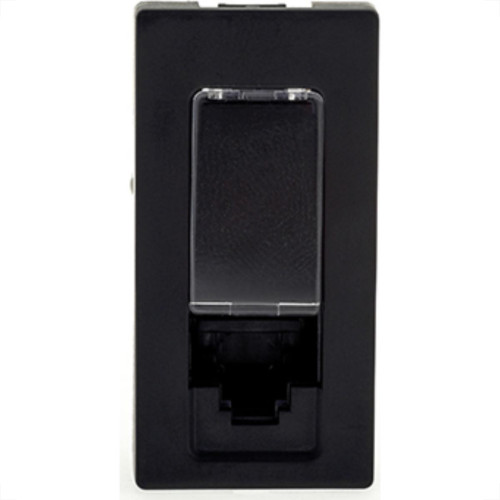 Modulo Pial Plus+ Preto 1Tomada  Rj45 5045Pt
