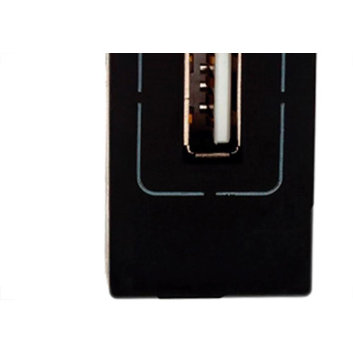 Modulo Pial Plus+ Preto 1Tomada  Usb 1100Ma88Pt