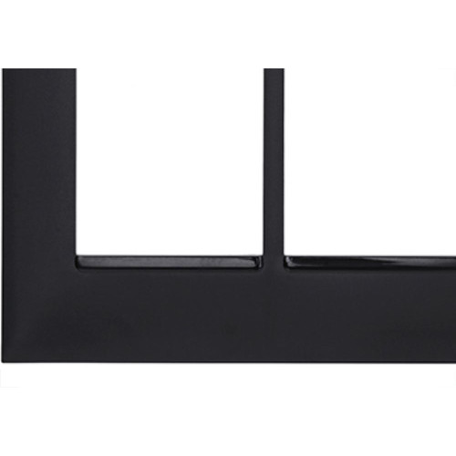 Espelho Placa Pial Plus+ Preto 4X4 6Mod.Horz 618516Pt
