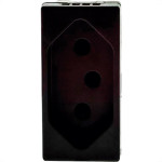 Modulo Pial Plus+ Preto 1Tomada 10A 38Pt