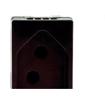 Modulo Pial Plus+ Preto 1Tomada 10A 38Pt