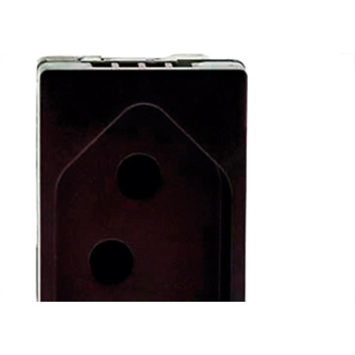 Modulo Pial Plus+ Preto 1Tomada 10A 38Pt