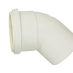Cotovelo Esgoto Shiva 75X45 Branco - Kit C/10 Unidades