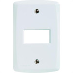 Espelho Placa Tramontina Lux 4X2 1Int Horz 105/204