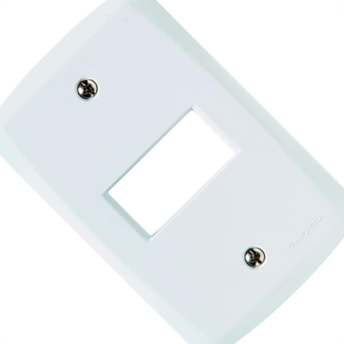 Espelho Placa Tramontina Lux 4X2 1Int Horz 105/204