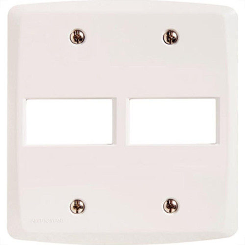 Espelho Placa Tramontina Lux 4X4 2Int Horz 105/023
