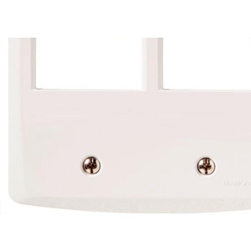 Espelho Placa Tramontina Lux 4X4 2Int Horz 105/023