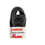 Extensao Megatron Pp 0,75 05Mt 2P+T10A Preto