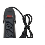 Filtro Linha Megatron 4 Tomada  Bivolt Preto