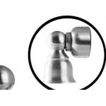 Fixador De Porta Magnetic Inox Silvana