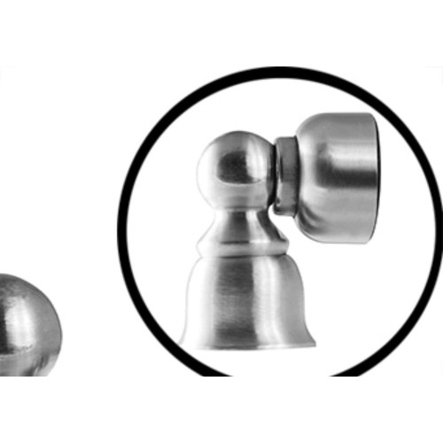Fixador De Porta Magnetic Inox Silvana