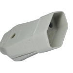 Pino Femea Transmobil 2P+T 10A Cinza - Kit C/10 Unidades