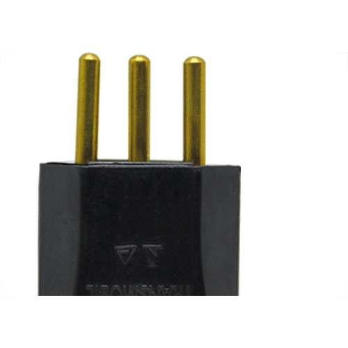Pino Macho Transmobil 2P+T 20A Pr - Kit C/10 Unidades