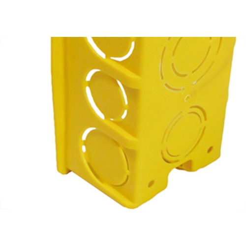 Caixinha Luz Amarela Pvc 4X2 Mondiale - Kit C/150 Unidades