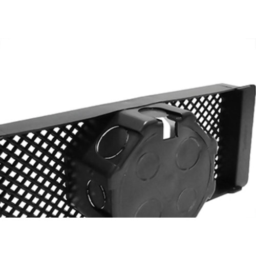 Suporte P/Laje C/Caixa-Piso 25Cm Preto Mondia - Kit C/20 Unidades