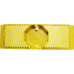 Suporte P/Laje C/Caixa-Forro 30Cm Amarelo Mondia - Kit C/20 Unidades