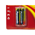 Pilha Alcalina Panasonic Peq Aa2 C/2