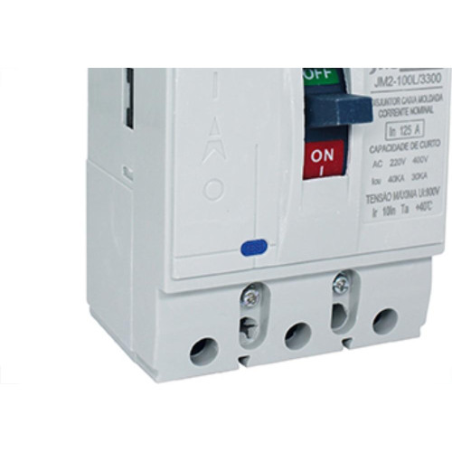 Disjuntor Caixa Moldada Jm2 3P Fixo 125A Jng