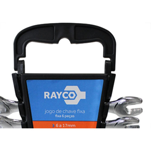 Jogo Chave Fixa Rayco 6 17 06Pc