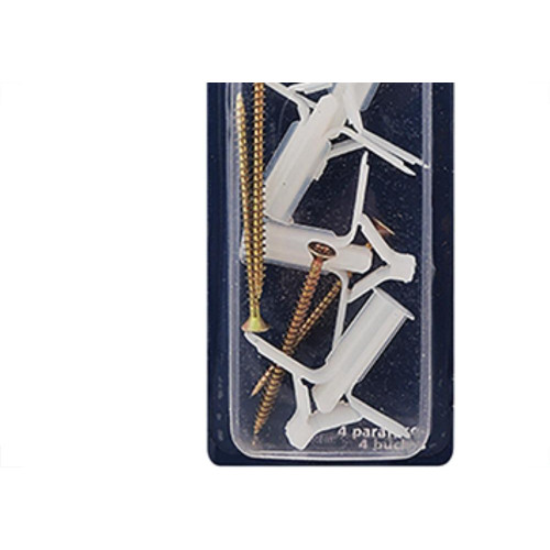 Cartela  Brasfort Parafuso C/Bucha Dry.24-32Mm C/4