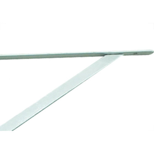 Cantoneira Mao Francesa Hayner Refor Branco 25Cm - Kit C/12 Unidades