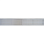 Grelha Alum Compl.20X100 Escovado Sol