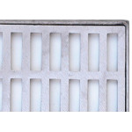 Grelha Alum Compl.15X 15 Escovada Sol