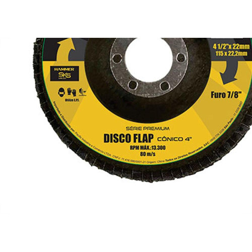 Disco Flap Hammer 4.1/2 X 80