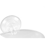 Saboneteira Astra C/Ventosa Pvc Cristal