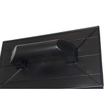 Desempenadeira Pvc Emave Pr C/Borracha 18X30 - Kit C/6 Unidades