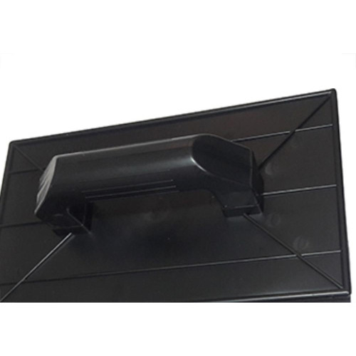 Desempenadeira Pvc Emave Pr C/Borracha 18X30 - Kit C/6 Unidades