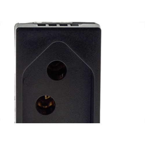 Modulo Pial Plus+ Preto 1Tomada 20A 615060 Preto