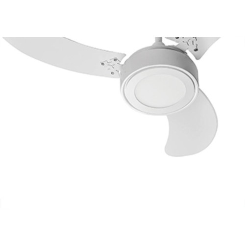 Ventilador Teto 3Pas New Led 220V Branco Delta