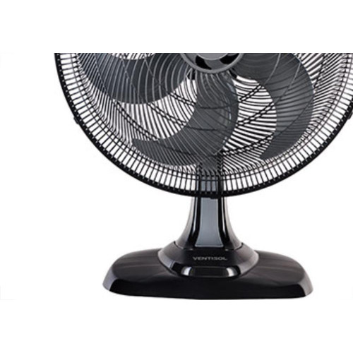 Ventilador De Mesa 50Cm Preto/Cinza 220V Turbo Vent