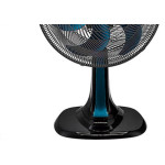 Ventilador De Mesa 30Cm Preto/Azul 127V Turbo Vent