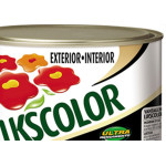 Tinta Esmalte. 1/16 = (225ml) Sintetico Prem.Lukscolor Preto