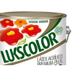 Latex Lukscolor Acri Fosco Galao 3,6 Litros Branco